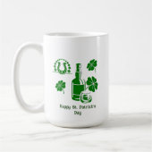 Happy St. Patrick's Day Tasse (Links)