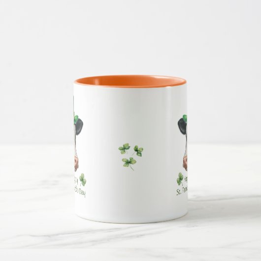 Happy St. Patrick's Day Tasse (Zentrum)