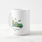 Happy St. Patrick's Day Tasse (Vorderseite Links)