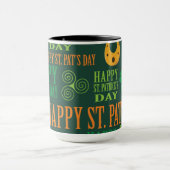 Happy St. Patrick's Day Tasse (Zentrum)