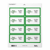 Happy St Patrick's Day Text Image (Vorne)