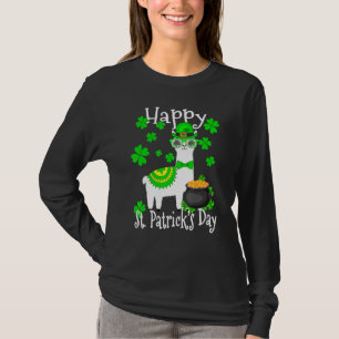 Happy St Patrick's Day Three Gnome Irish Kleeblatt T-Shirt