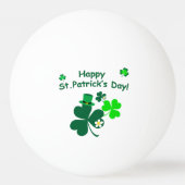 Happy St. Patrick's Day Tischtennisball (Rückseite)