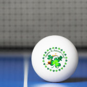 Happy St. Patrick's Day Tischtennisball (Netto)
