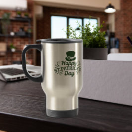 Happy St. Patrick's Day Tumbler Reisebecher