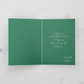 Happy St. Patrick's Day und drei Leprechaun Karte (Innenseite)