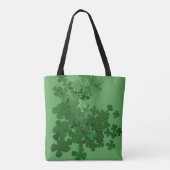 Happy St Patrick's Day und Viel Glück Tasche (Rückseite)