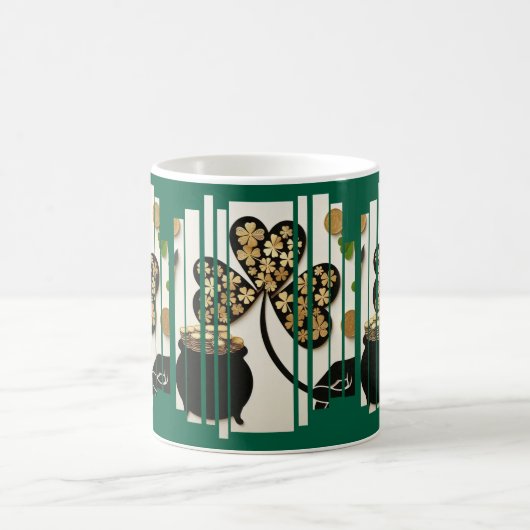 Happy St. Patrick's Day! Unique and Original Produ Kaffeetasse (Mittel)