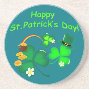 Happy St. Patrick's Day Untersetzer