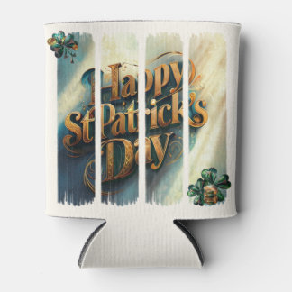 Happy St. Patrick's Day Vertical Brushstroke Dosenkühler
