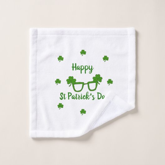Happy St Patrick's Day Waschlappen (Waschlappen)