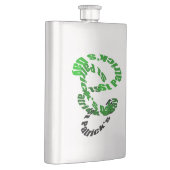 Happy St Patrick's Day Whirl Flask Flachmann (Rechts)