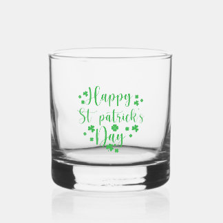Happy St Patrick's Day Whiskyglas
