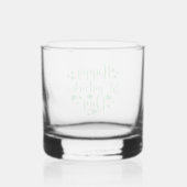 Happy St Patrick's Day Whiskyglas (Rückseite)