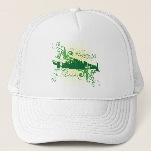 HAPPY ST.PATRICKS - HUT TRUCKERKAPPE (Vorderseite)