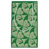 "Happy St. Patrick's"-Kleeblatts Kleine Geschenktüte (Vorderseite)