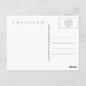 HAPPY ST.PATRICKS - Postkarte (Rückseite)