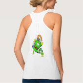 Happy St. Patrick's Rabbit Tank Top (Rückseite)