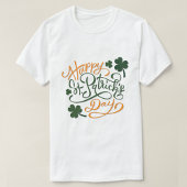 "Happy St. Patrick's Text T-Shirt