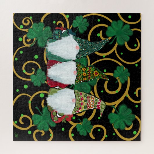 Happy St. Patty's Day GNOMES Puzzle (Horizontal)