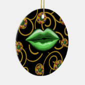 Happy St. Patty's Day Keramik Ornament (Rechts)