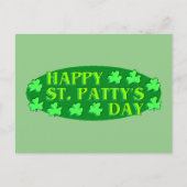 Happy St. Patty's Day Postkarte (Vorderseite)
