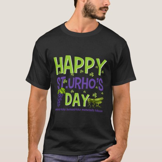 Happy St Urho's Day T-Shirt (Vorderseite)