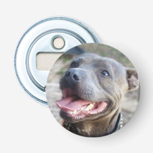 Happy Staffordshire Bull Terrier, Bottle Opener Flaschenöffner