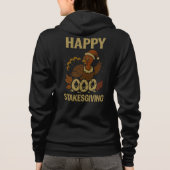 Happy Stakesgiving™ Truthahn ETH Blockchain Gläubi Hoodie (Rückseite)
