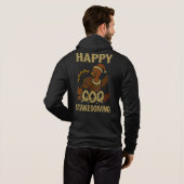 Happy Stakesgiving™ Turkey ETH Blockchain Believer Hoodie (Schwarz voll)