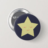 Happy Star Button (Vorne & Hinten)