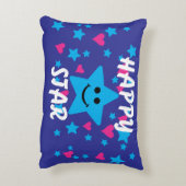 Happy Star Dekokissen (Rückseite(Vertikal))