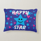 Happy Star Dekokissen (Rückseite)