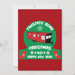 Happy Static Mobile Holiday Zuhause Xmas Geschenk Dankeskarte