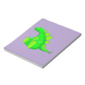 Happy Stegosaurus - Notizblock (Rotiert)