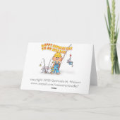 Happy Step Vater Vathers Day Karte (Rückseite)