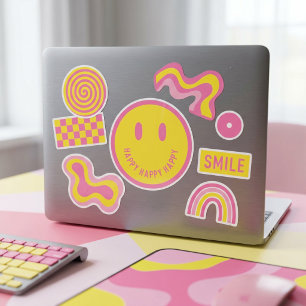 Happy Sticker