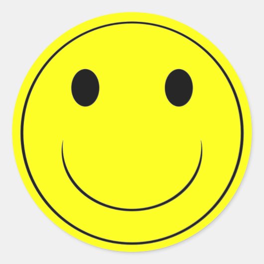 Happy Sticker - EXTRA LARGE (Vorderseite)