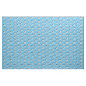 Happy stingray fish cartoon illustration stoff (Yard (91,4 cm))