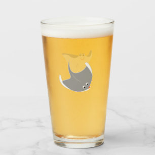 Happy Stingray Glas