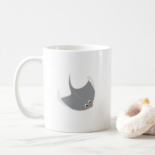 Happy Stingray Kaffeetasse (Mit Donut)