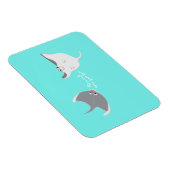 Happy Stingray Magnet (Rechte Seite)