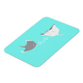 Happy Stingray Magnet (Linke Seite)