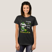 Happy Stpatricks Shih Tzu Dog T-Shirt (Vorne ganz)