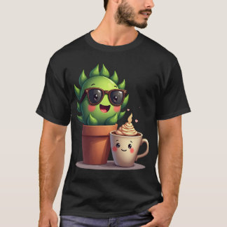 Happy Succulent Plant Parent Kawaii Sticker Mug T-Shirt