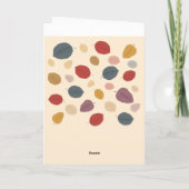 Happy Sukkot Grußkarte Karte (Rückseite)