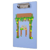 Happy Sukkot Klemmbrett (Links)