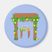 Happy Sukkot Magnet (Vorne)