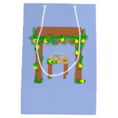 Happy Sukkot Mittlere Geschenktüte (Rückseite)