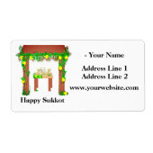 Happy Sukkot, Personalisiert (Vorne)
